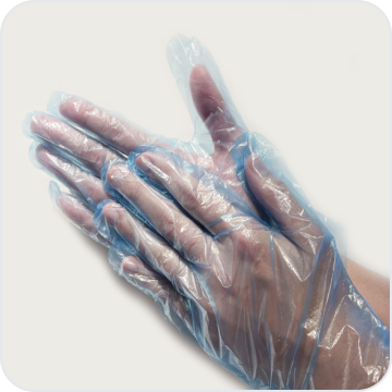 HDPE polyethylene gloves